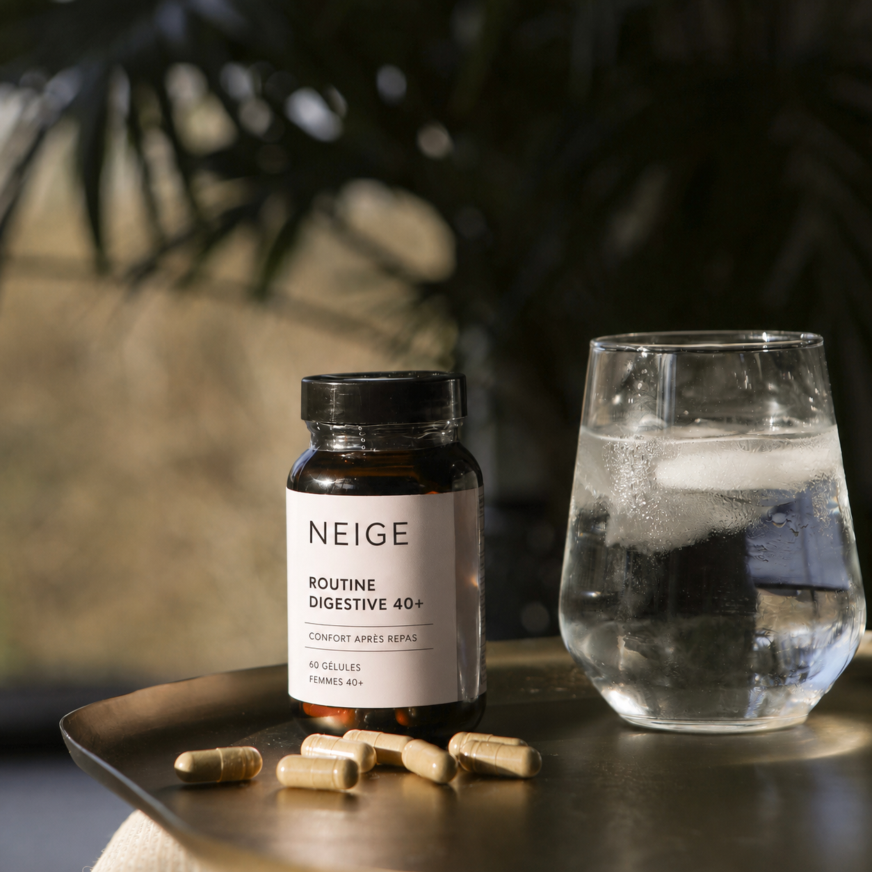 Capsules Neige et eau